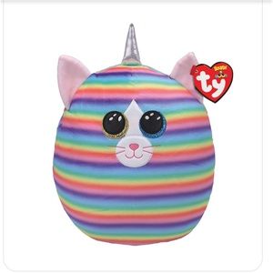 TY Heather rainbow Squish-A-Boo brand new WITH TAGS